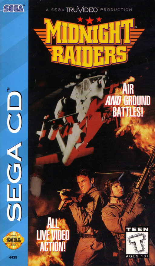 Midnight Raiders (USA) Sega CD Game Cover